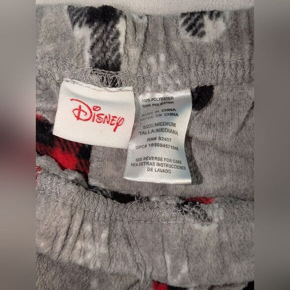 Disney Mickey Mouse Women's Holiday Pajama Bottoms Pre-owned - Picture 6 of 8